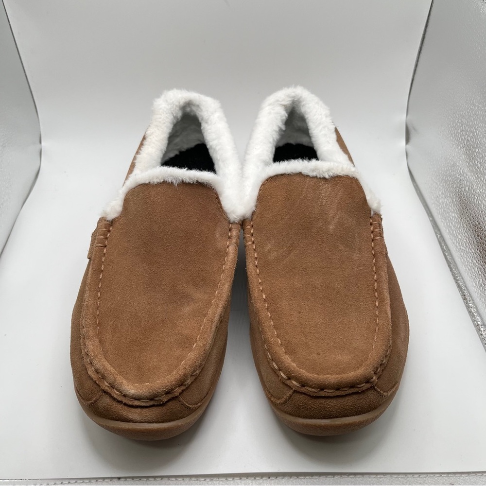 KURU LOFT loafer slipper slip on Chestnut-Gum size 11.5 women’s - Picture 3 of 10